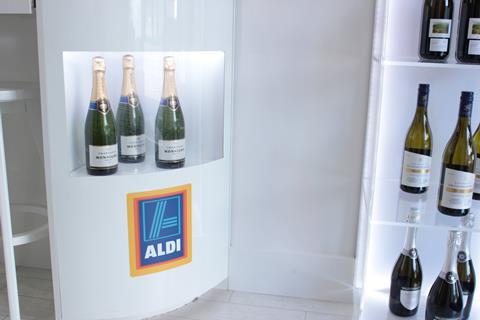 Aldi's Veuve Monsigny Champagne Brut is Londoners’ most popular purchase from the Aldi site.